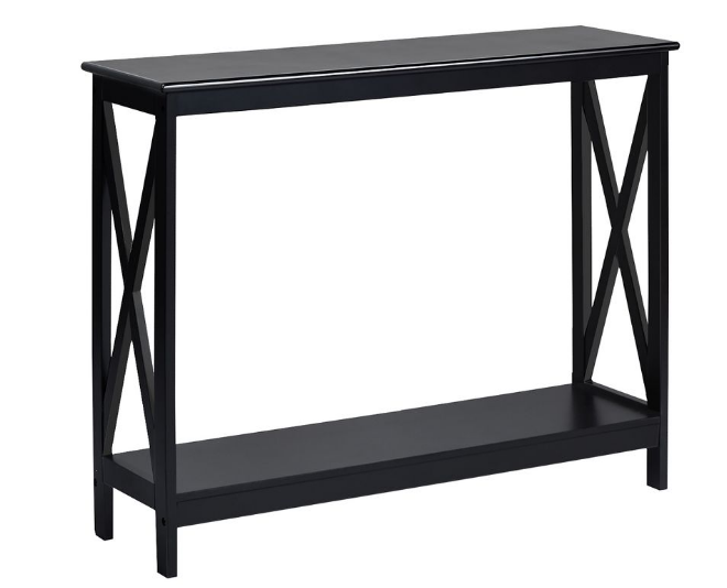 Mesa de 2 niveles decorativa Costway