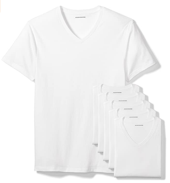 Paquete de franelas masculinas Amazon Basics