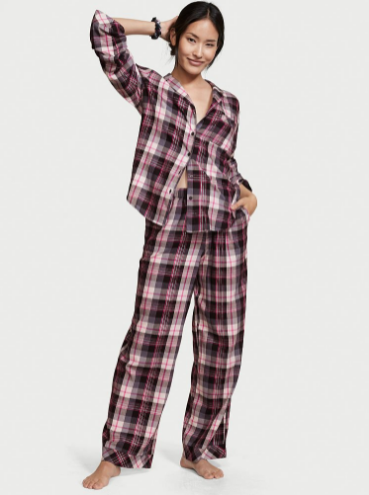 Pijama clásica con estampado a cuadros Victoria's Secret