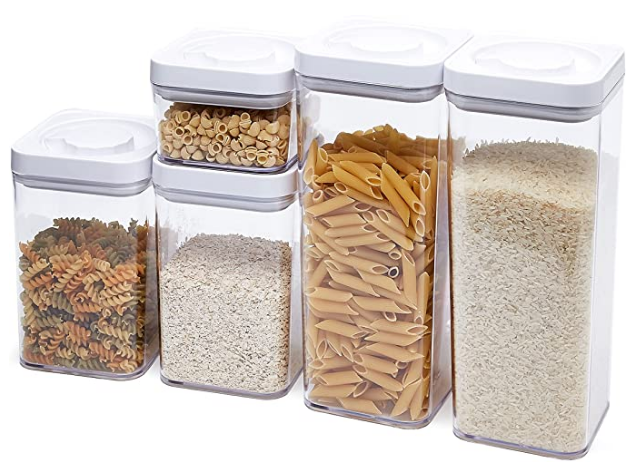 Set organizador de alimentos Amazon Basics