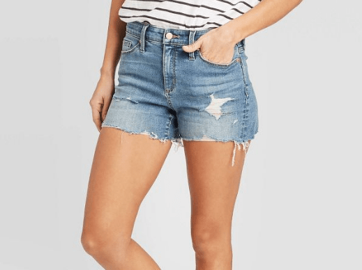 Short de jean azul Universal Thread