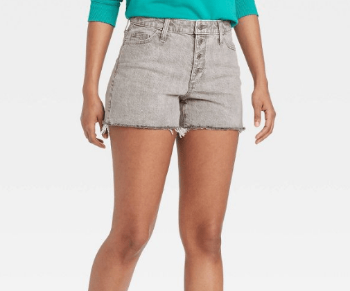 Short de jean gris Universal Thread