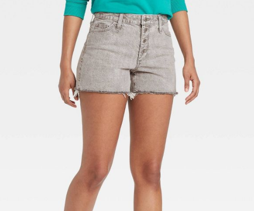 Short de jean gris Universal Thread