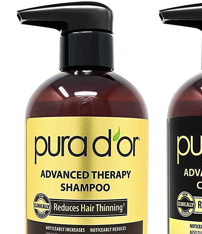 Sistema de champú y acondicionador de terapia avanzada de Pura D'or