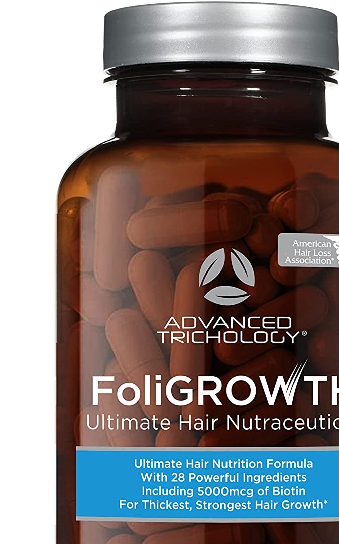 Suplemento vitaminico para el crecimiento del cabello Advanced Trichology