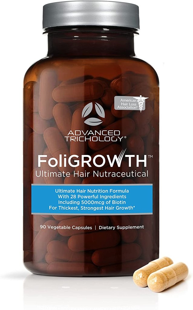 Suplemento vitaminico para el crecimiento del cabello Advanced Trichology