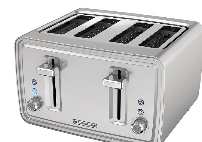 Tostadora de 4 espacios Black+Decker