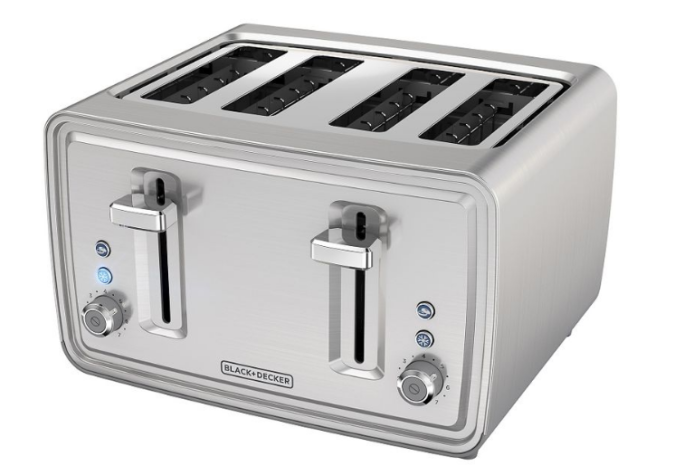 Tostadora de 4 espacios Black+Decker