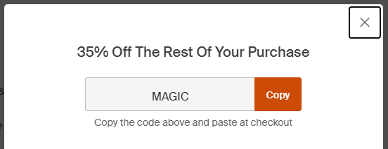 Cupón de 35% de descuento en Old Navi