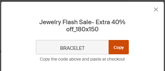 Cupón de 40% de descuento en joyas JCPenney