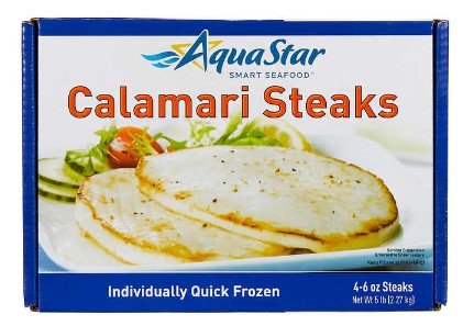 filetes de calamares congelados