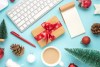 Regalos sobre una mesa