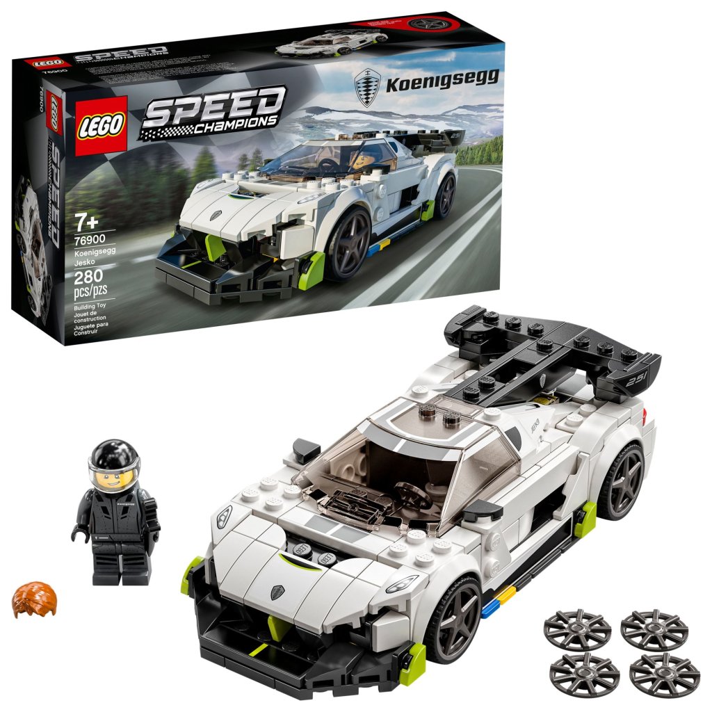 Carro armable de juguete Lego