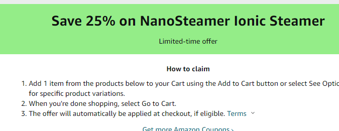 Cupón de 25% de descuento en sistema de limpieza facial en Amazon