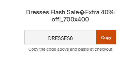Cupón de 40 de descuento en vestidos en JCPenney