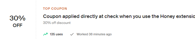 Cupón de descuento 30% de descuento-usando la extensión de Honey en Macy's