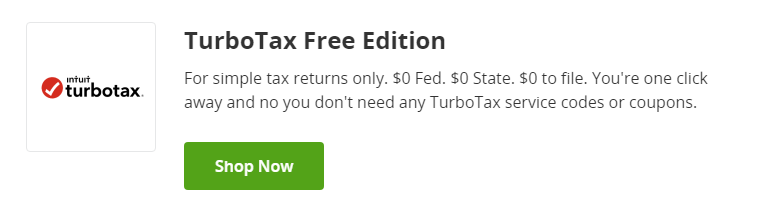 Cupón para el uso gratuito de TurboTax