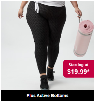 Pantalones deportivos plus size para mujeres en Burlintong