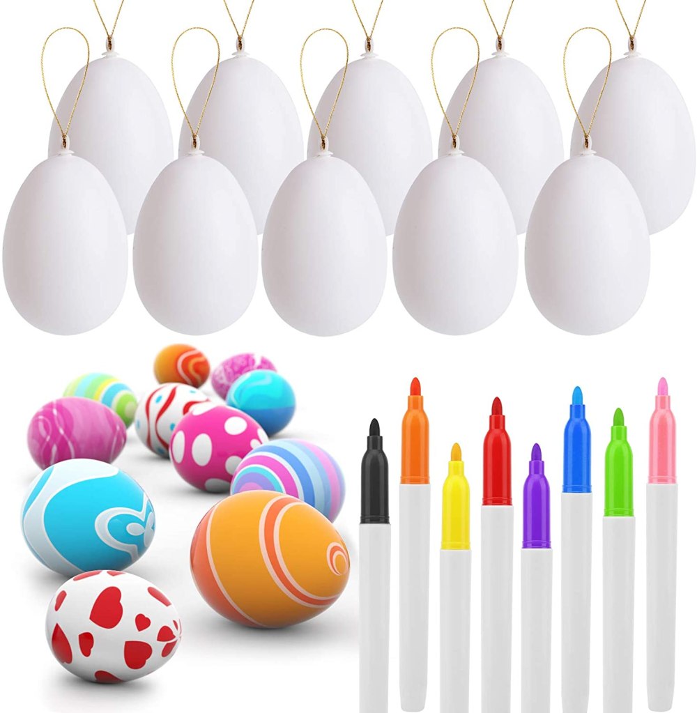 Set de huevos de Pascua para colorear Ufunga