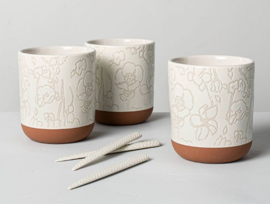 Set de materos decorativos Hearth Hand with Magnolia