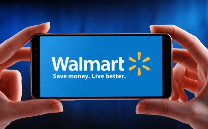 Celular con pantalla de Walmart