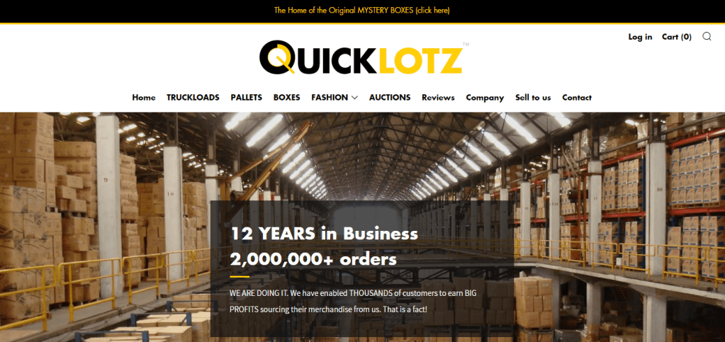 Página web de Quicklotz