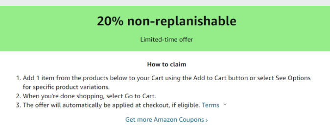 Cupón de 20% de descuento en toallas de mano de Amazon