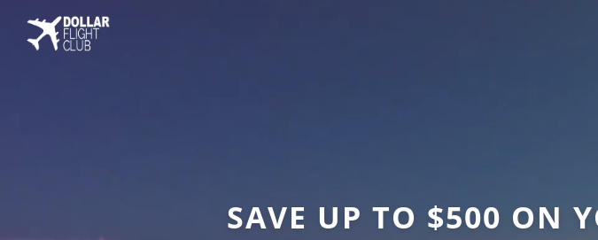 Página web de Dollar Flight Club
