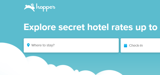 Página web de Hopper