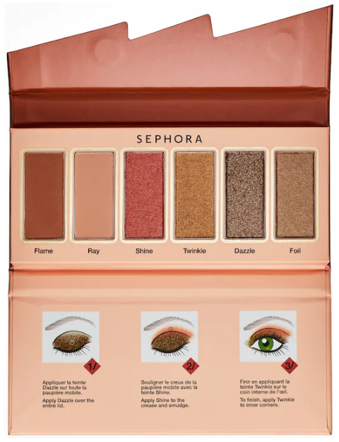 Paleta de sombra de ojos de 6 tonos Sephora