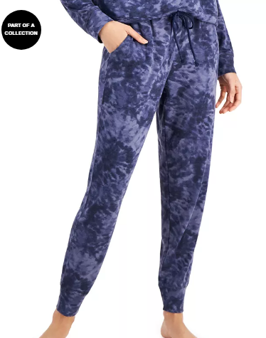 Pantalones de dormir con estampado veteado Jenni