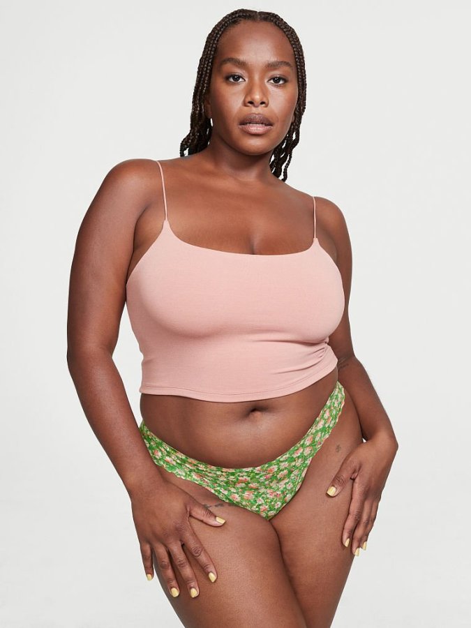 Panty para dama con estampado floral Victoria’s Secret
