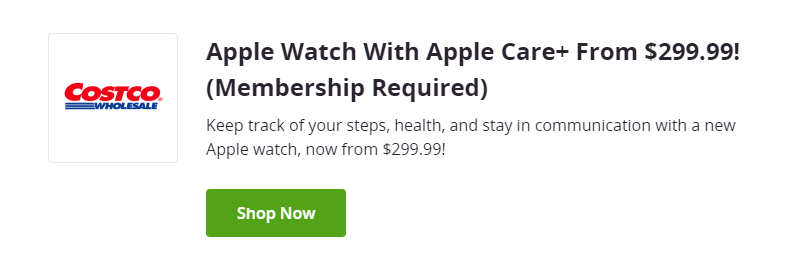 Promoción de reloj inteligente de Apple con Apple Care de Groupon