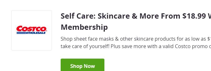Promociones en artículos del cuidado facial en Costco de Groupon