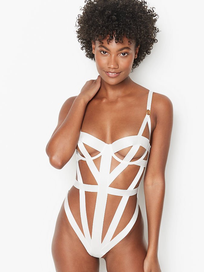 Body trenzado estilo Bondage Victoria’s Secret