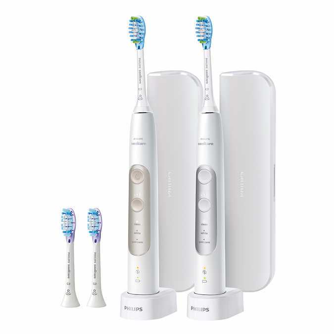 Duo de cepillos de dientes eléctricos Philips Sonicare