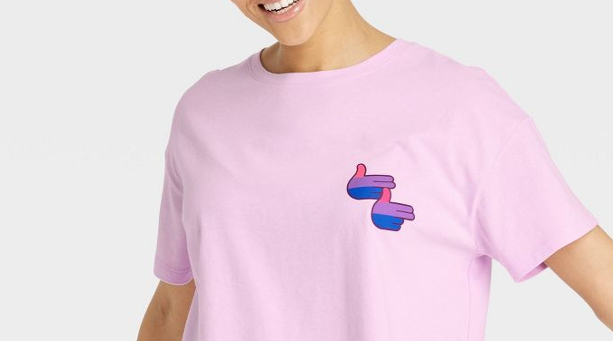 Franela de manga corta con estampado LGTBQ+ Pride Adult