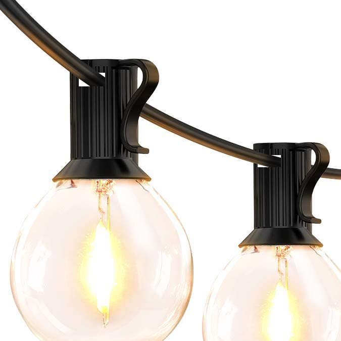 Luces para patio con cargador solar LE