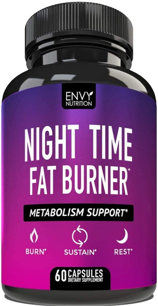 Suplemento quemador de grasa nocturno Envy Nutrition