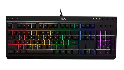 Alloy Core RGB Membrane Gaming Keyboard for PC de HyperX: Por $29.99