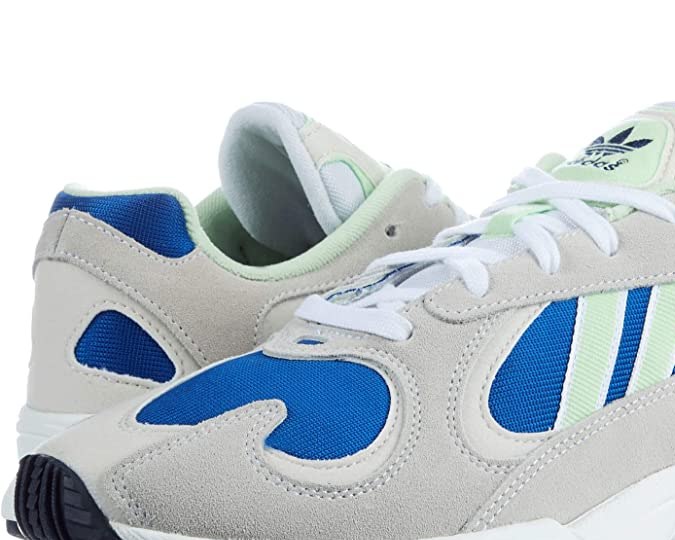 Zapatos deportivos blancos con azul Adidas