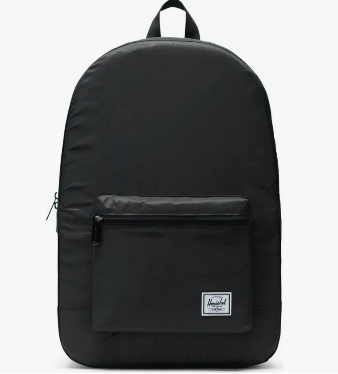 Bolso con diseño redondeado negro de Herschel Supply Co.