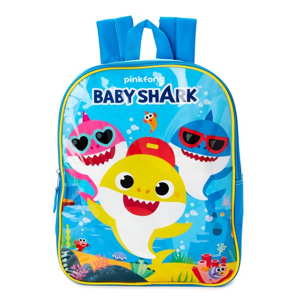 Bolso escolar con diseño de Baby Shark Kids Pinkfong