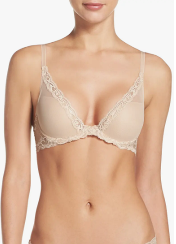 Brasier con detalles en bordes de encaje Natori