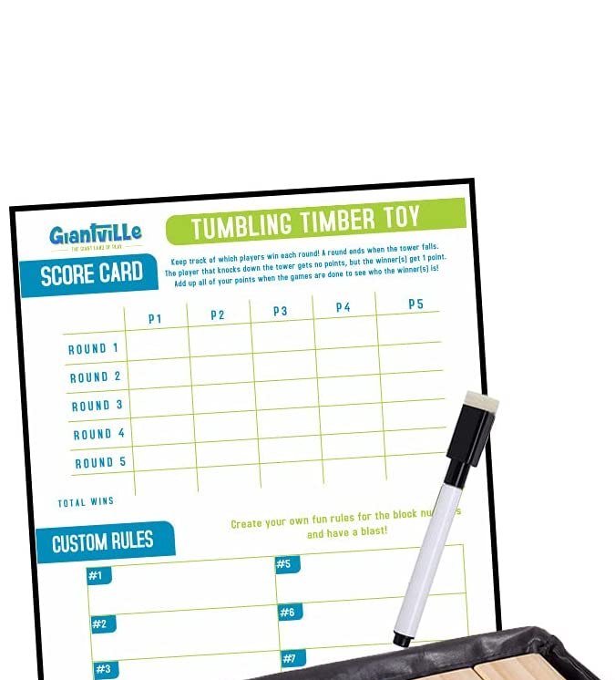 Juego de bloques de madera Giantville