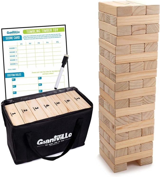 Juego de bloques de madera Giantville