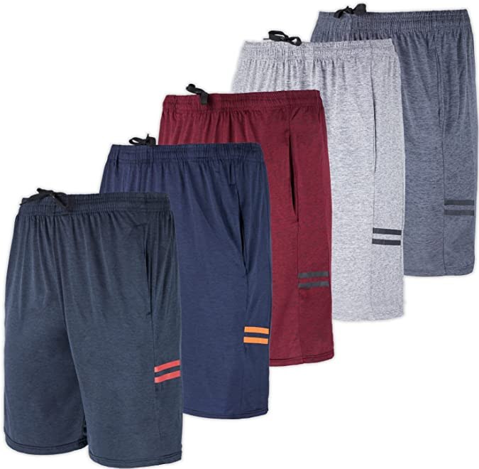 Paquete de shorts deportivos para caballeros Real Essentials