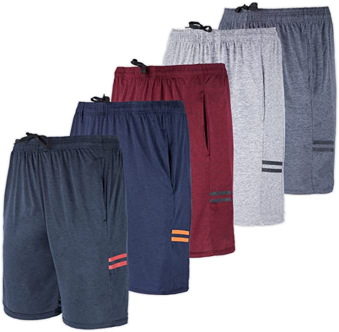 Paquete de shorts deportivos para caballeros Real Essentials