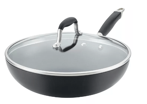 Sartén de 12 pulgadas con tapa Anolon