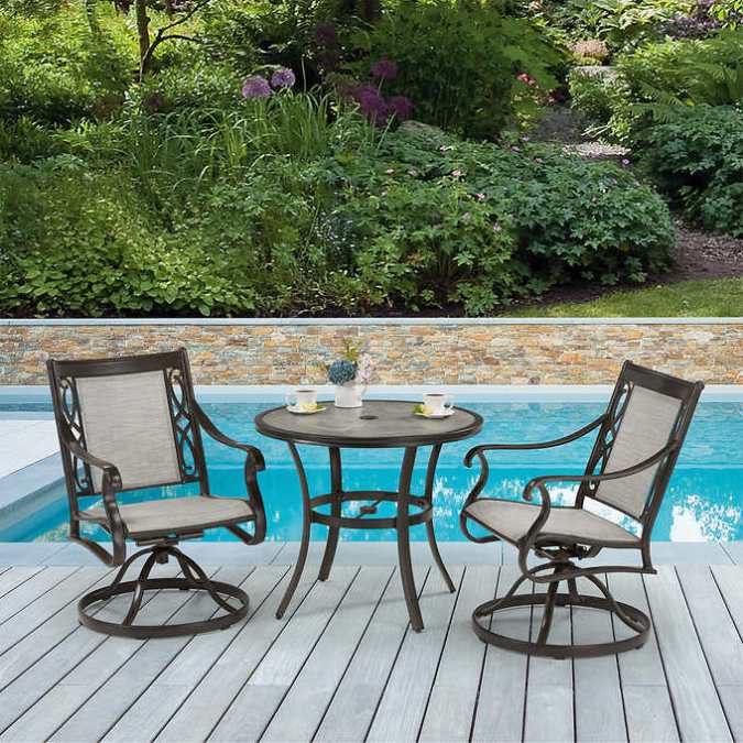 Set de muebles para el patio con mesa Agio